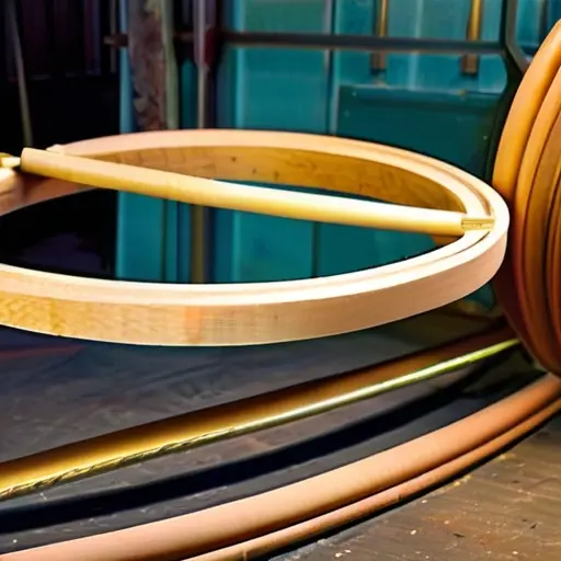 Технология гнутья деревянных труб (изготовление обручей): использование пропилов и склейки