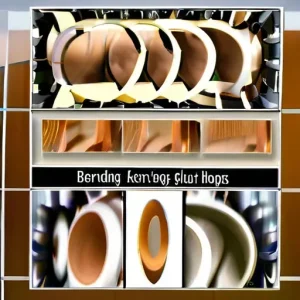 Технология гнутья деревянных труб (изготовление обручей): использование пропилов и склейки