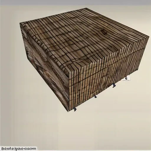 Как смоделировать торцевую разделочную доску (шахматка, 3D куб) в SketchUp