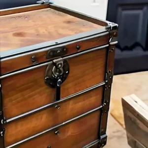 Реставрация старинного сундука: как удалить ржавчину с кованых элементов и защитить дерево