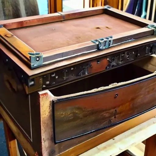 Реставрация старинного сундука: как удалить ржавчину с кованых элементов и защитить дерево