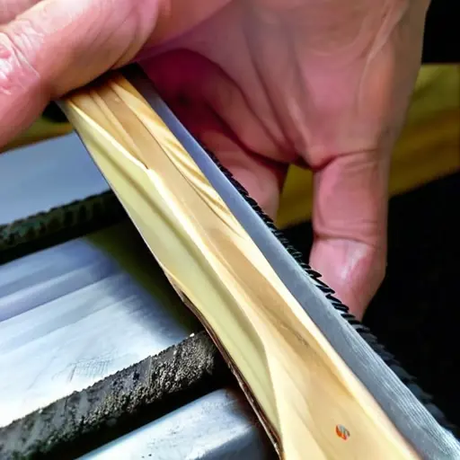 Использование столярной цикли для снятия лака: заточка инструмента и наведение заусенца