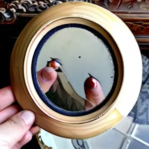 Восполнение утрат резьбы на антикварном зеркале: создание слепка из силикона и отливка из древесной пульпы