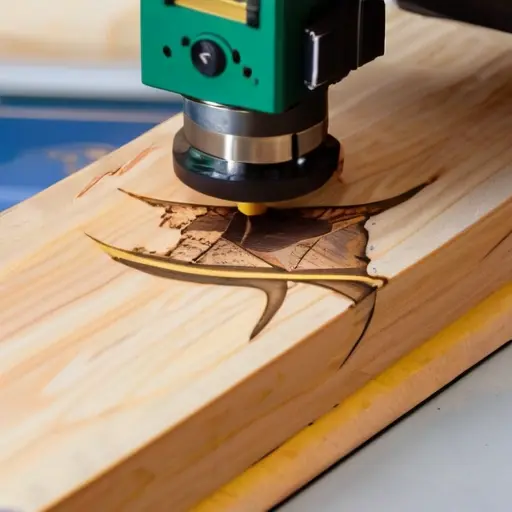 Гравировка по дереву гравером-пирамидкой (30 и 45 градусов): настройка глубины реза