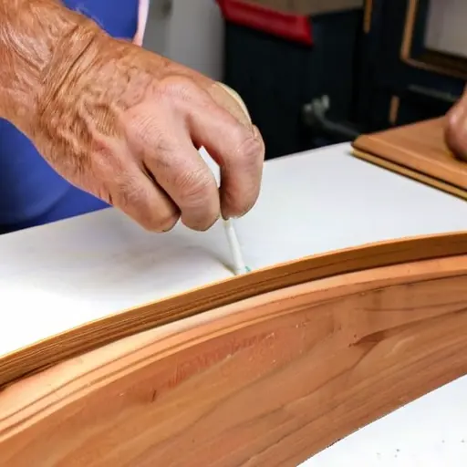 Использование контактного клея-спрея для приклеивания шпона и пластика на МДФ