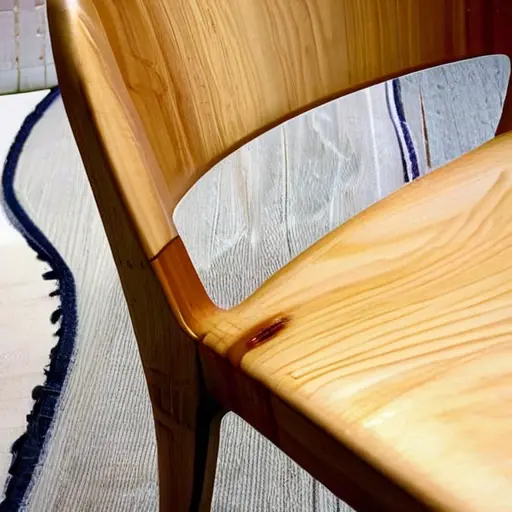Переклейка стульев из гнутоклееной фанеры (стиль Алвар Аалто): ремонт расслоений шпона