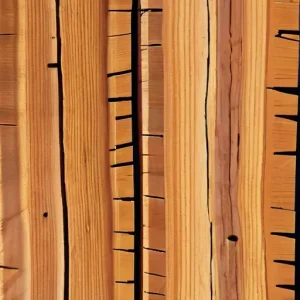 Влияние микротрещин (метиков) на прочность дубового бруса при изготовлении несущих опор