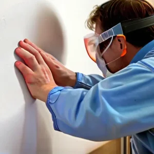 Правила работы с клеем ПУР (полиуретан): использование защитных очков (опасность вспенивания при попадании на слизистые)