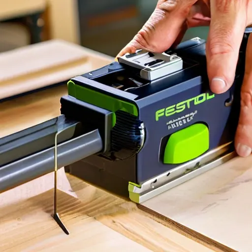 Соединение деталей с помощью системы Festool Domino: как настроить глубину и ширину паза