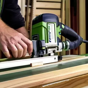 Соединение деталей с помощью системы Festool Domino: как настроить глубину и ширину паза