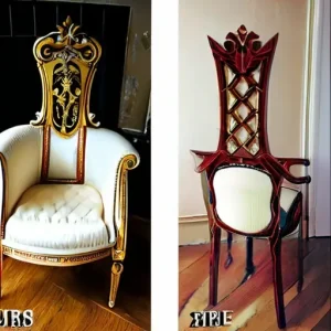 Использование мебельных гвоздей с декоративными шляпками: обивка и реставрация